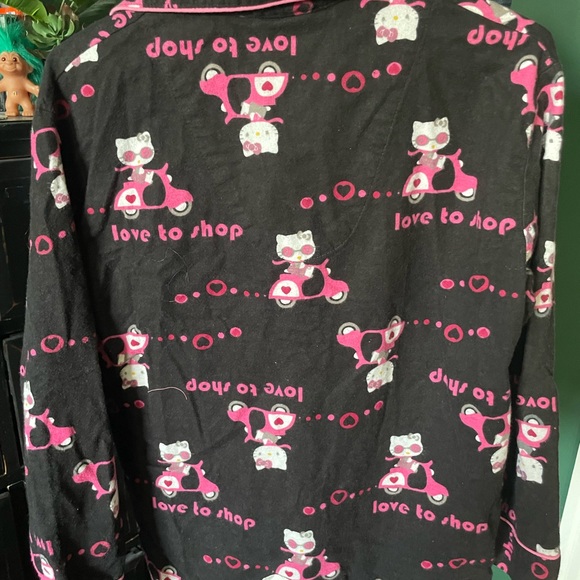 Hello kitty long sleeve flannel pyjamas - Picture 3 of 3